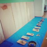 木育用 塗り壁体験セット増設しました(^^)