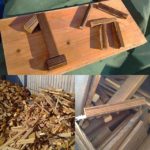 木育サミットにむけて端材で工作!