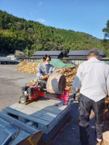 那賀高校森林クリエイト科 木の可能性を学ぶインターン実習