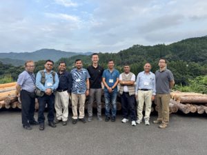 JICA「持続的森林管理を通じた気候変動適応策プロジェクト」の研修に対応しました